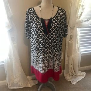 Rozi&Ali Polka multi color polka-dot blouse